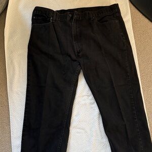 Levi's Men's Relaxed Fit Black Jeans